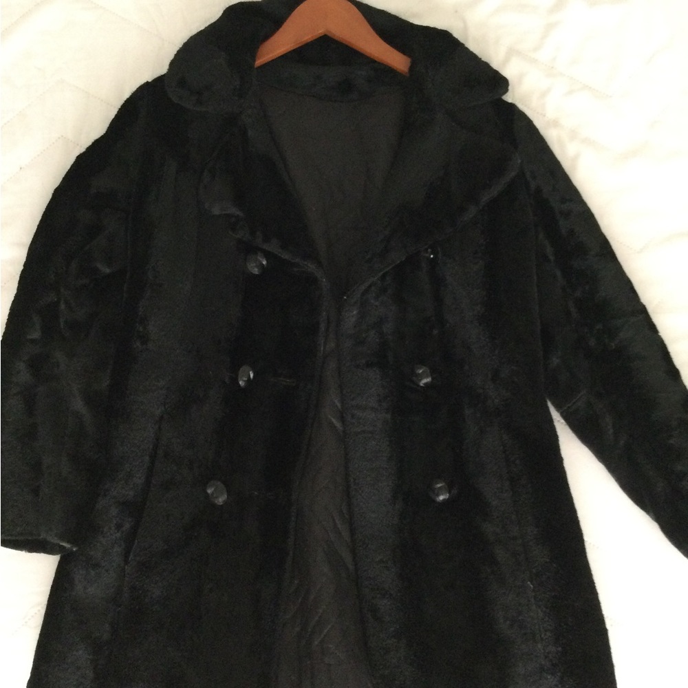 Vintage fake fur coat